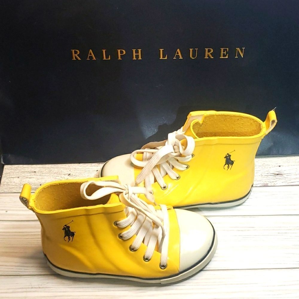 RALPH Lauren Polo High Top Rainboots